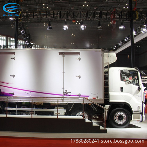 isuzu refrigerated van centrifuge truck
